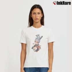 Women’s Dandadan Seiko Ayase T-Shirt in white | Soft, Flattering Fit