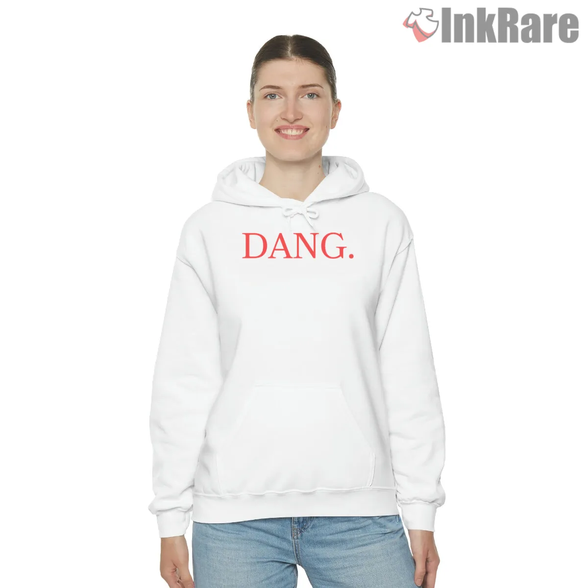 Dang Clean Version Kendrick Lamar Damn Parody Hoodie White Dang Clean Version Kendrick Lamar Damn Parody Shirt on white hoodie for women graphic tee