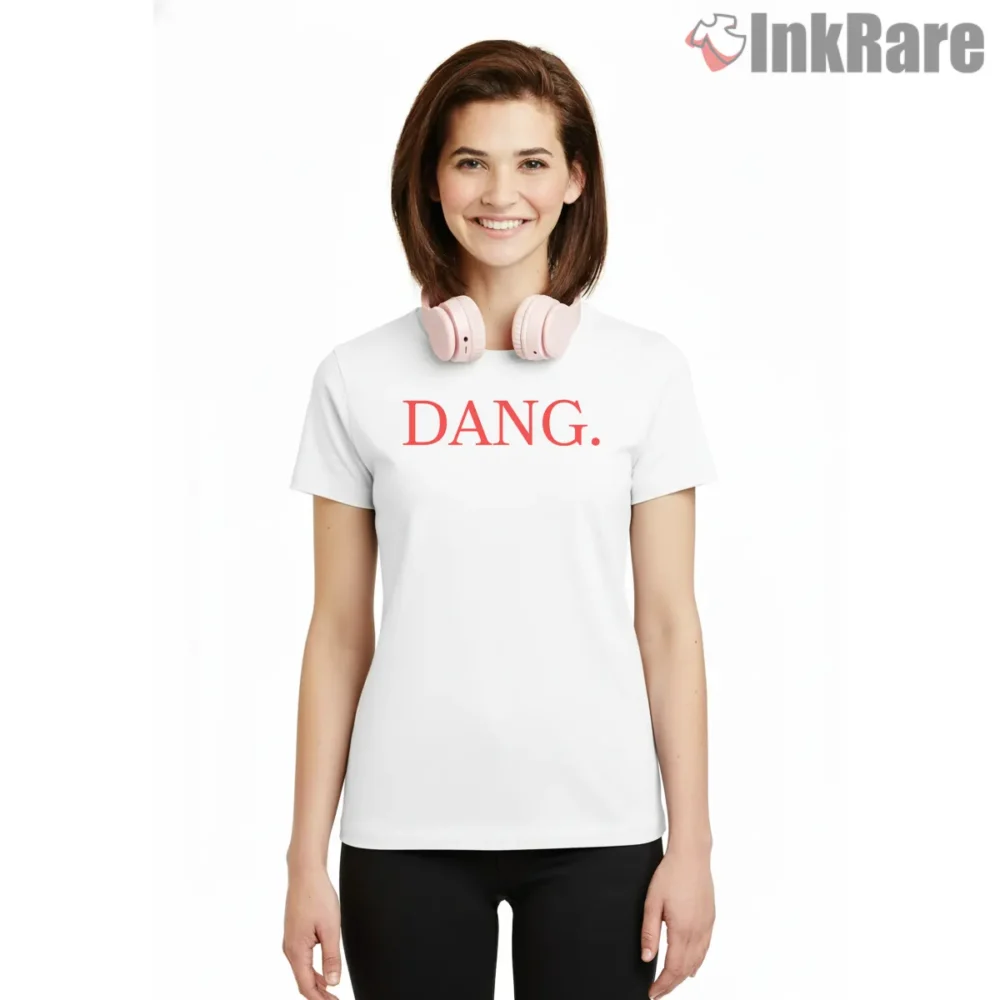 Dang Clean Version Kendrick Lamar Damn Parody Shirt on white short sleeve shirt for women graphic tee