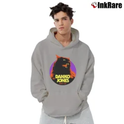 Men’s Danko Jones Wild Cat Music Pullover Hoodie in sport grey | Cozy, Durable, Modern Fit