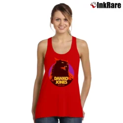Women’s Danko Jones Wild Cat Music Tank Top in red | Lightweight, Movement-Friendly