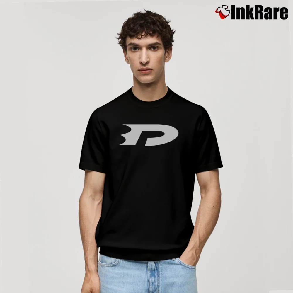 Men’s Danny Phantom Symbol Graphic Classic T-Shirt in black | Soft, Breathable Everyday Wear