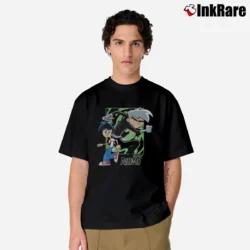 Men’s Danny Phantom With Both Danny And Phantom Classic T-Shirt in black | Soft, Breathable Everyday Wear