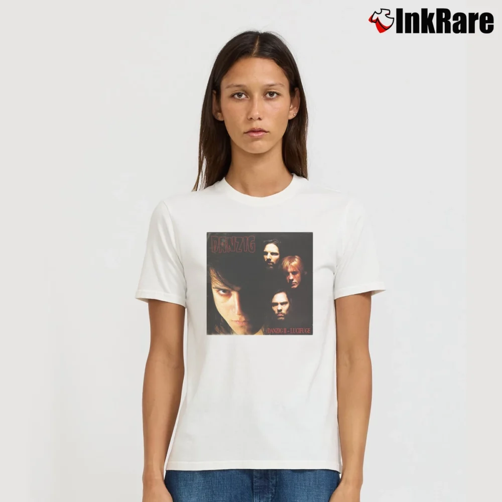 Women’s Danzig 2 Lucifuge T-Shirt in white | Soft, Flattering Fit
