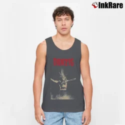 Men’s Danzig Band Logo Tank Top in charcoal | Breathable, Active-Friendly Design