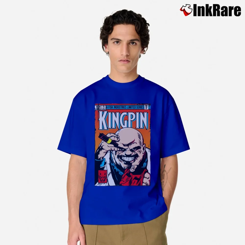 Men’s Daredevil Kingpin Classic T-Shirt in royal blue | Soft, Breathable Everyday Wear