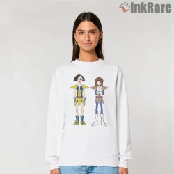 Daria And Jane Saiyans Dragon Ball Mashup Armor Shirt on graphic shirt for women graphic tee