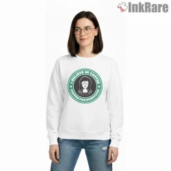 Daria Coffee Lover Circle Logo Parody Shirt on graphic shirt for women graphic tee