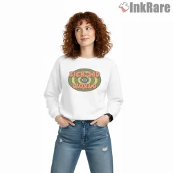 Daria Sick Sad World Spiral Eye Retro Shirt on graphic shirt for women graphic tee