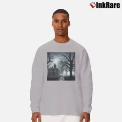Men’s Dark Shadows Poster Long-Sleeve Shirt in sport grey | Sleek, Lightweight, Year-Round Wear
