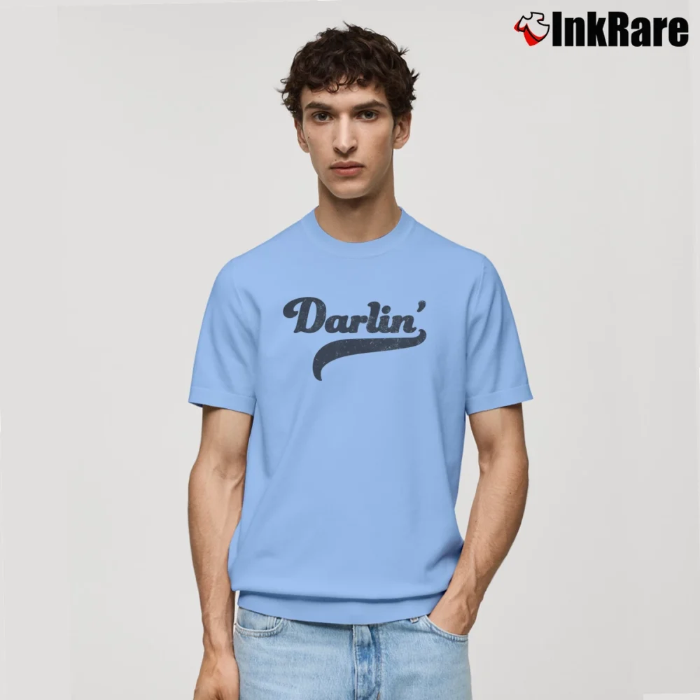 Men’s Darlin' Graphic Classic T-Shirt in light blue | Soft, Breathable Everyday Wear