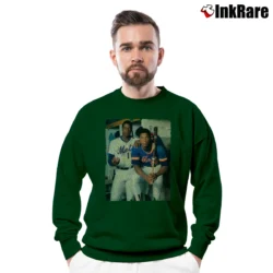 Men’s darryl strawberry dwight gooden new york mets for Baseball Fans Crewneck Sweatshirt in forest green | Cozy Fabric, Clean Style