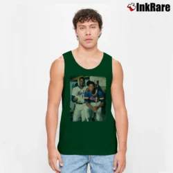 Men’s darryl strawberry dwight gooden new york mets for Baseball Fans Tank Top in forest green | Breathable, Active-Friendly Design