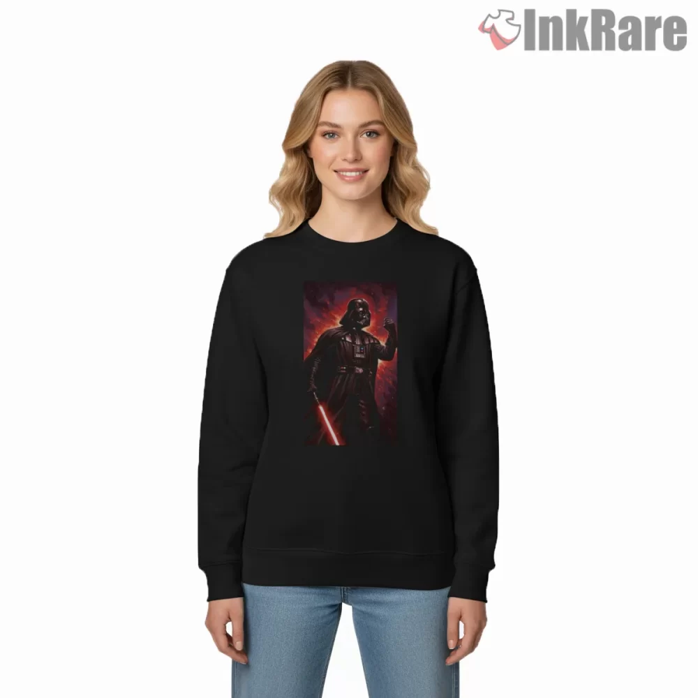 Darth Vader Inferno Force Portrait Shirt on graphic shirt for women graphic tee