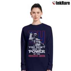 Women’s Darth Vader New York Giants Star Wars Football Long-Sleeve Top in navy | Sleek, Versatile, All-Season