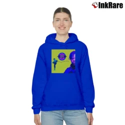 Women’s Das EFX Dead Serious Cozy Hoodie in royal blue | Warm, Structured, Stylish