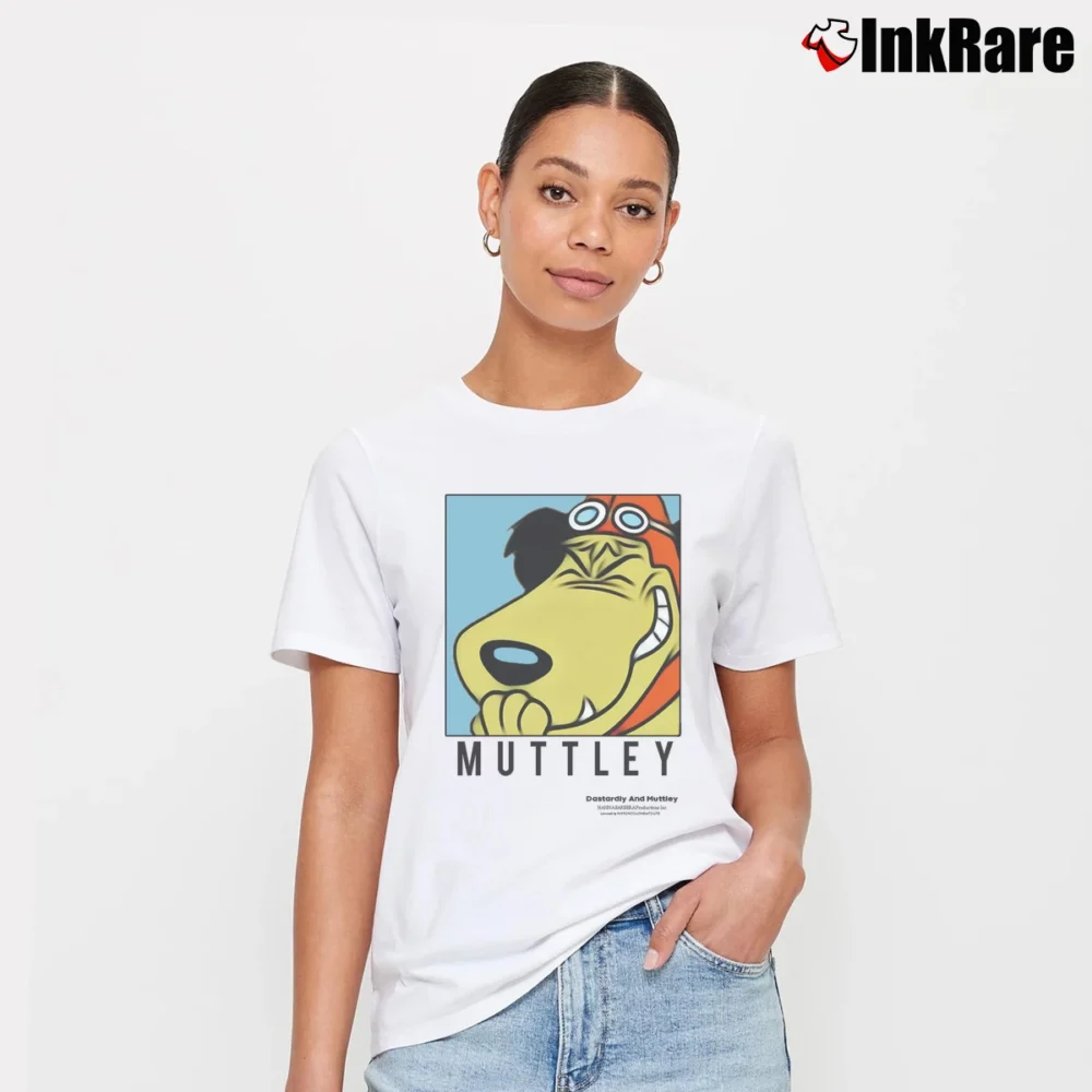 Women’s Dastardly And Muttley T-Shirt in white | Soft, Flattering Fit