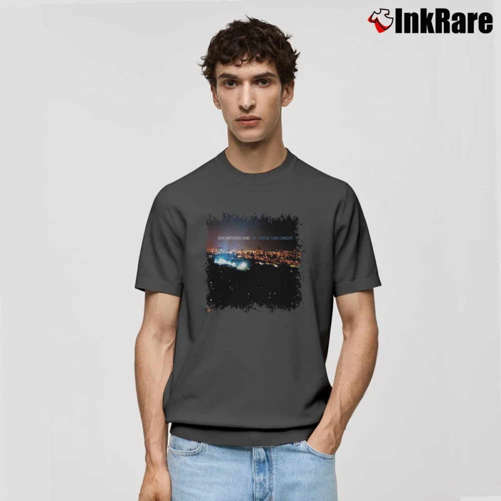 Men’s Dave Matthews Band Central Park Classic T-Shirt in charcoal | Soft, Breathable Everyday Wear