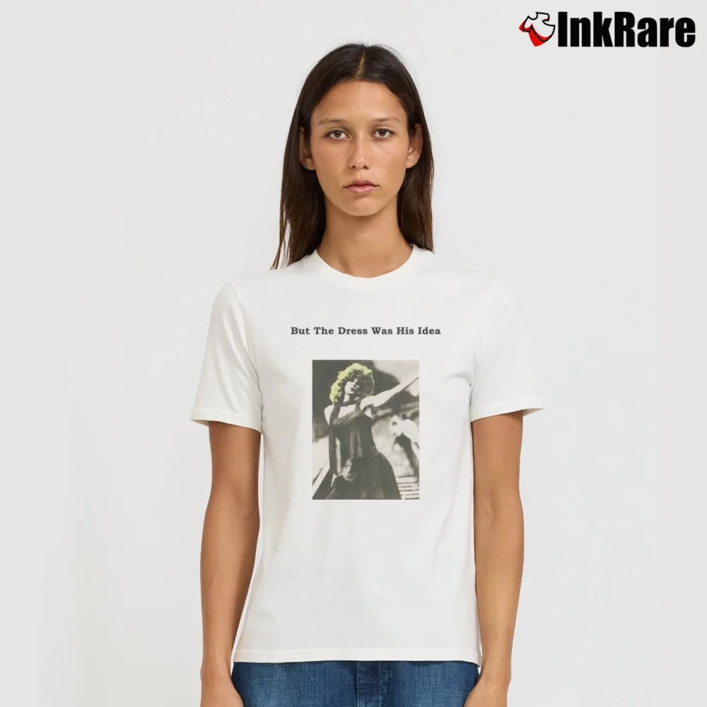 Women’s David Bowie 90s Mick Jagger Rolling Stones I Fucked Mick Jagger Signature T-Shirt in white | Soft, Flattering Fit