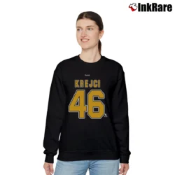 Women’s David Krejci Boston Bruins Player Relaxed Sweatshirt in black | Soft, Laid-Back Vibe