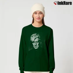 Women’s David Lynch Poster Art Long-Sleeve Top in forest green | Sleek, Versatile, All-Season