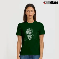 Women’s David Lynch Poster Art Signature T-Shirt in forest green | Soft, Flattering Fit