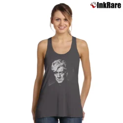 Women’s David Lynch Poster Art Tank Top in charcoal | Lightweight, Movement-Friendly