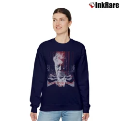 Women’s David Lynch We Live Inside A Dream Relaxed Sweatshirt in navy | Soft, Laid-Back Vibe