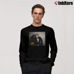 Men’s David Lynch With The Bum From Mulholland Drive Long-Sleeve Shirt in black | Sleek, Lightweight, Year-Round Wear