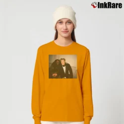 Women’s David Lynch With The Bum From Mulholland Drive Long-Sleeve Top in orange | Sleek, Versatile, All-Season