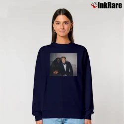 Women’s David Lynch With The Bum From Mulholland Drive Relaxed Sweatshirt in navy | Soft, Laid-Back Vibe