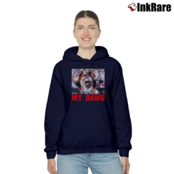 Women’s David Ortiz My Dawg Cozy Hoodie in navy | Warm, Structured, Stylish