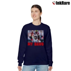 Women’s David Ortiz My Dawg Relaxed Sweatshirt in navy | Soft, Laid-Back Vibe