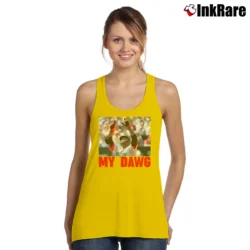 Women’s David Ortiz My Dawg Tank Top in yellow | Lightweight, Movement-Friendly