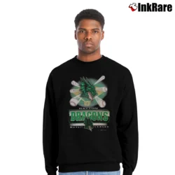 Men’s Dayton Dragons Mlb Baseball Team Crewneck Sweatshirt in black | Cozy Fabric, Clean Style