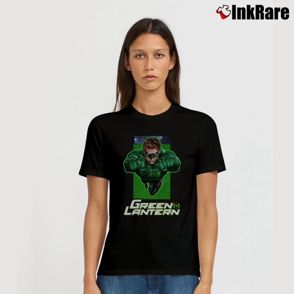 Women’s Dc Comic Green Lantern T-Shirt in black | Soft, Flattering Fit