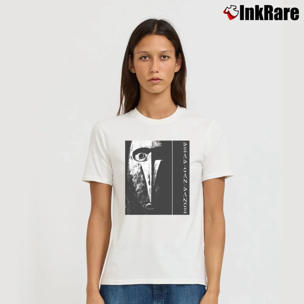 Women’s Dead Can Dance Album Cover T-Shirt in white | Soft, Flattering Fit