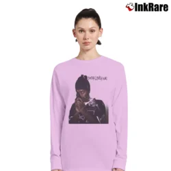 Women’s Dead Man Walking Brotha Lynch Hung Long-Sleeve Top in light pink | Sleek, Versatile, All-Season