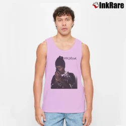 Men’s Dead Man Walking Brotha Lynch Hung Tank Top in light pink | Breathable, Active-Friendly Design