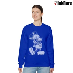 Women’s Dead Mickey Mouse Relaxed Sweatshirt in royal blue | Soft, Laid-Back Vibe