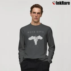 Men’s Dead Sara Angel Long-Sleeve Shirt in charcoal | Sleek, Lightweight, Year-Round Wear