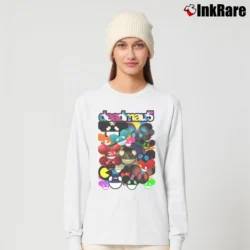 Women’s Deadmau5 Explosion Long-Sleeve Top in white | Sleek, Versatile, All-Season