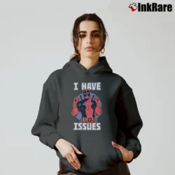 Women’s Deadpool Marvel I Have Issues Comic Cozy Hoodie in charcoal | Warm, Structured, Stylish