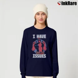 Women’s Deadpool Marvel I Have Issues Comic Long-Sleeve Top in navy | Sleek, Versatile, All-Season