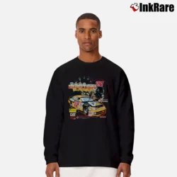 Men’s Deadstock Ward Burton 22 Cat Nascar Mexico Long-Sleeve Shirt in black | Sleek, Lightweight, Year-Round Wear