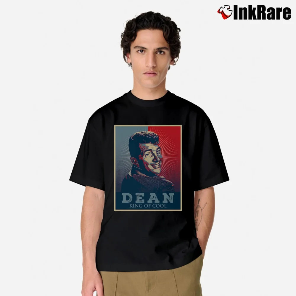 Men’s Dean King Of Cool Classic T-Shirt in black | Soft, Breathable Everyday Wear