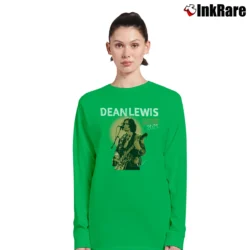 Women’s Dean Lewis The Epilogue World Tour Long-Sleeve Top in irish green | Sleek, Versatile, All-Season