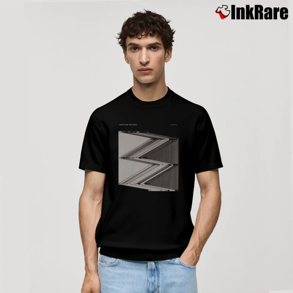Men’s Death Cab For Cutie Kintsugi Album Art Classic T-Shirt in black | Soft, Breathable Everyday Wear