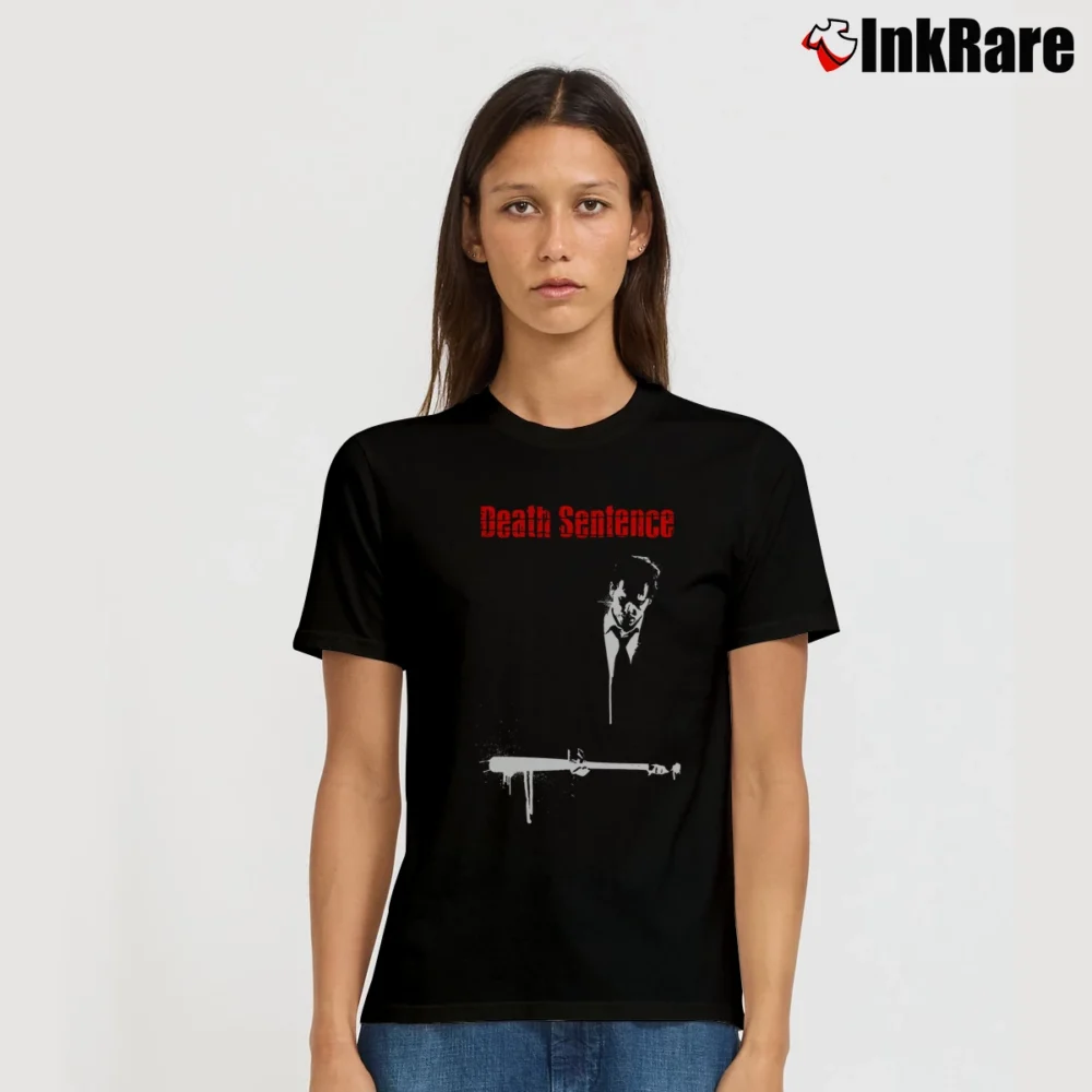 Women’s Death Sentence Movie Poster Signature T-Shirt in black | Soft, Flattering Fit