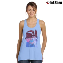 Women’s Death Spiritual Healing Metal Band Tank Top in light blue | Lightweight, Movement-Friendly